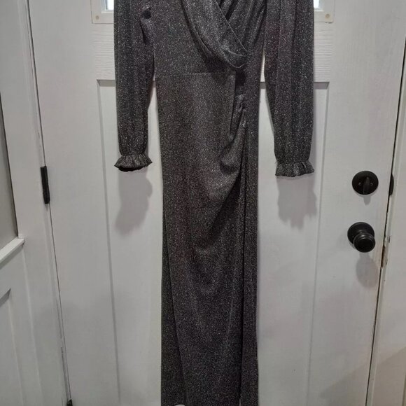 Women Long Maxi Sparkly Dress Holiday New Years - Picture 2 of 6